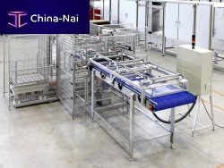 Layer palletizer for cansautoclavesterilization