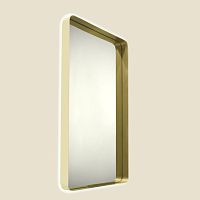 Wall-mounted bathroom mirror Art Decorectangularsteel