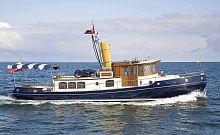 Classic motor yacht CLASSIC 58wheelhousedisplacementsteel