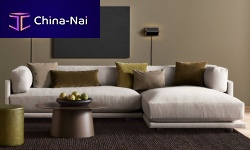 Modular sofa SUNDAYcontemporaryfabricgray
