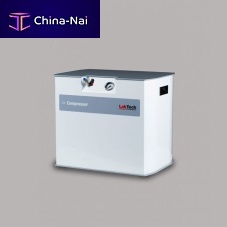 Laboratory air compressor on castersoil-free