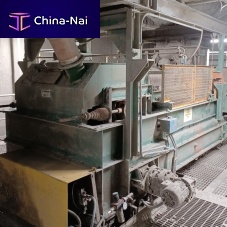 Belt dosing feeder continuousfor abrasive productsfor aluminum