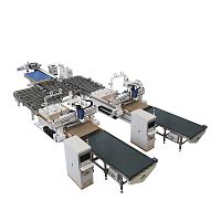 Panel production line ELECNCfor woodautomaticcontinuous