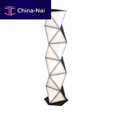 Floor-standing lamp Totem XLaluminumanodized aluminumcontemporary