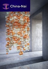 Original design chandelier BALLOTONglassmetalLED