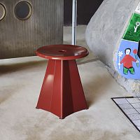 Contemporary stool metalmetal basecentral base