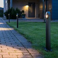 Garden bollard light CALLISTOcontemporaryaluminumglass