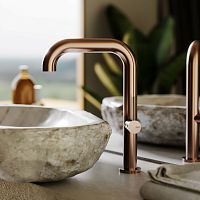 Washbasin mixer tap BOSS CD35Hcountertopstainless steel 316Lindoor
