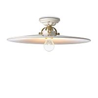 Traditional ceiling light 119048roundbrassceramic