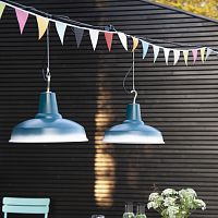 Pendant lamp HOOKaluminumindustrial styleoutdoor