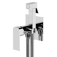 Toilet hand shower 185ICsquarechrome-plated brasscontemporary