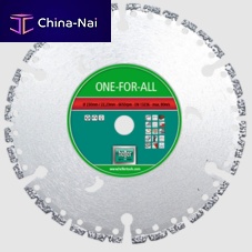 Metal cutting disc 3873diamond-coated