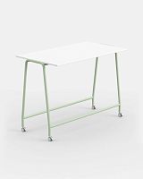 Contemporary high bar table BOSSMDFmelaminesteel base
