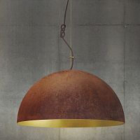 Pendant lamp THE QUEENsteelgoldcontemporary