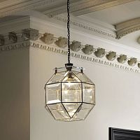 Pendant lamp PARAGONmetalglasstraditional