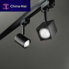LED track light MOUSE cubealuminumchrome