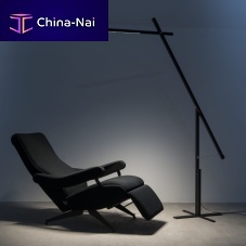 Floor-standing lamp grue F2000lacquered steellacquered aluminumpolycarbonate