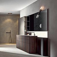 Free-standing washbasin cabinet hex 2331MDFmelaminecontemporary