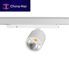 LED track light POMPEIroundcast aluminumanodized aluminum