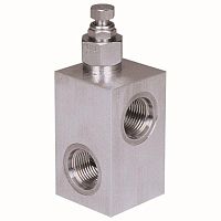 High-pressure relief valve RV seriespilot-operated