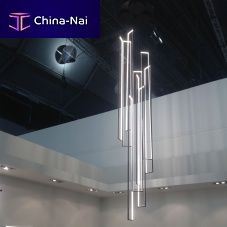 Pendant lamp CASCADE MIR � 9steelcontemporarycorded