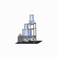 Powder cooling system for the food industryair-cooledhigh-pressure