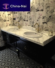 Double vanity top marblecustom
