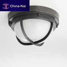 Traditional ceiling light CAPEroundfrosted glassbrass