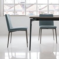 Contemporary chair Flexaindoorfabricleather