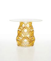 Contemporary table HOMUNEcrystalroundby Michael Young