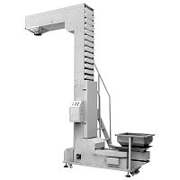 Bucket elevator for the food industry chainautomatictransport
