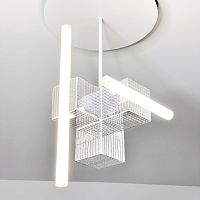 Contemporary ceiling light DAZZLEglassceramicLED