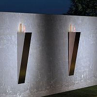 Wall garden torch metal