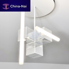 Contemporary ceiling light DAZZLEglassceramicLED