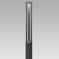 Contemporary light column SOUL180cast aluminumgalvanised steeltempered glass