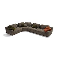 Modular sofa Jointcornercontemporaryfabric