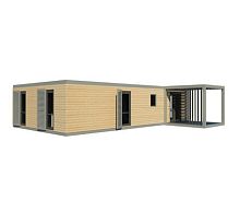 Prefab house R 10energy-savingmodularcontemporary
