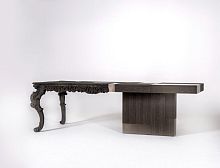 Traditional table EVOoaksolid woodsolid wood base