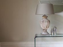 Table lamp LUCCAwoodentraditionalcorded