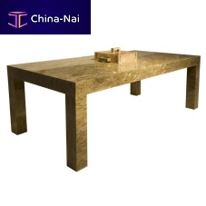 Contemporary table TOOL INLAYSwoodenwooden baserectangular