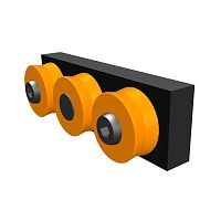 Roller bearing P1201axialnylonsliding