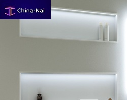 Corian® wall niche CONTAINERrectangularbathroom
