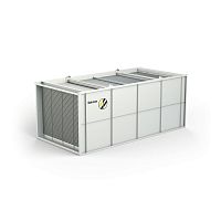 Welded plate heat exchanger air/airmilkfor the food and beverage industry