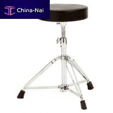 Contemporary stool SGB145polyurethane foammetal basechromed metal base