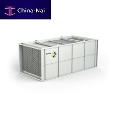 Welded plate heat exchanger air/airmilkfor the food and beverage industry