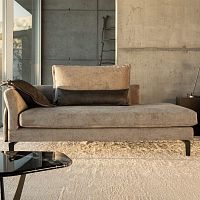 Contemporary daybed MK.1230fabricleatherindoor