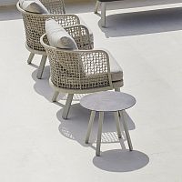 Contemporary side table EMMAHPLceramiciroko base