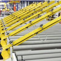 Belt-driven conveyor roller