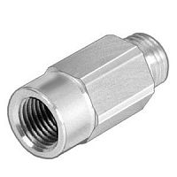Compressed air safety valve ISV series vacuumaluminumthreaded