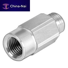 Compressed air safety valve ISV series vacuumaluminumthreaded